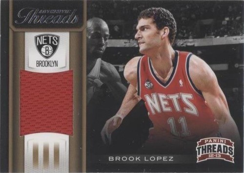 2012-13 Panini Threads - Brook Lopez #37