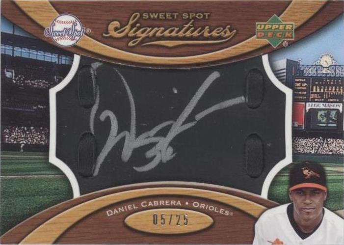 2007 Sweet Spot - Daniel Cabrera #SS-DC