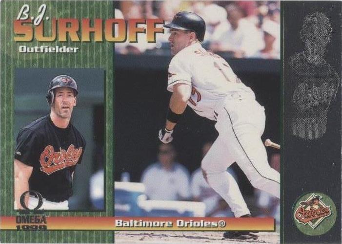 1999 Pacific Omega - B.J. Surhoff #38