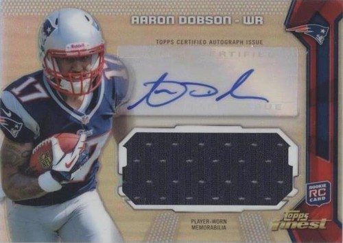 2013 Topps Finest Aaron Dobson #AJR-AD