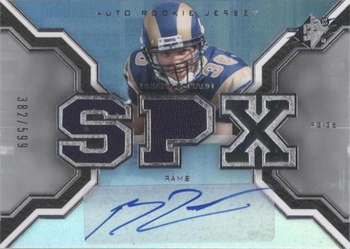 2007 SPx Brian Leonard #195