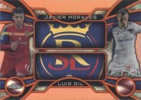 2014 Topps Chrome MLS Javier Morales Luis Gil #OT-MG