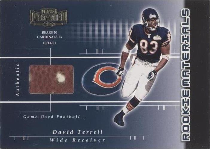 2001 Playoff Preferred David Terrell #212
