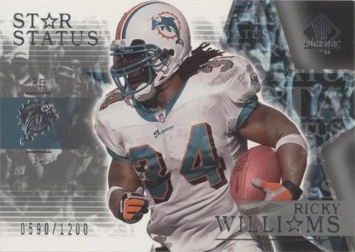 2003 SP Authentic Ricky Williams #128