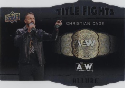 2022 Upper Deck Allure AEW - Christian Cage #TF-11