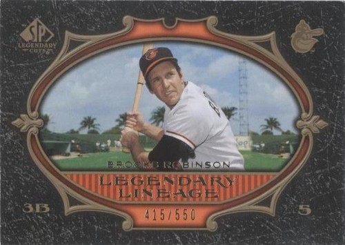 2007 SP Legendary Cuts - Brooks Robinson #102