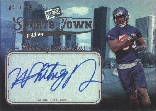 2012 Press Pass Sports Town Edition Autographs Whitney Mercilus #ST WM