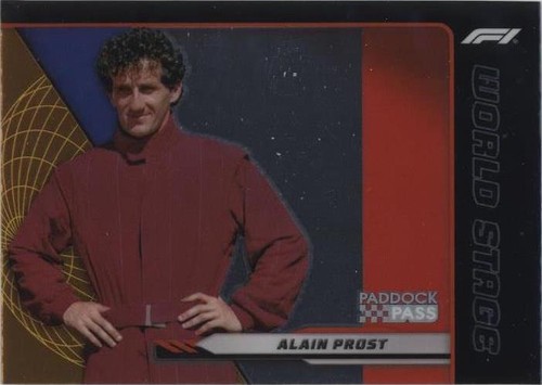 2024 Topps Paddock Pass Formula 1 - Alain Prost #WS-24