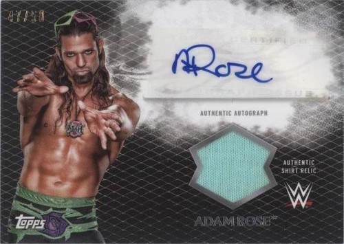 2015 Topps WWE Undisputed - Adam Rose #UAR-AR
