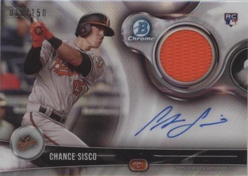 2018 Bowman Chrome - Chance Sisco #BCAR-CS