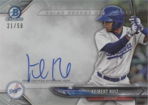 2018 Bowman Chrome - Keibert Ruiz #PCS-KR