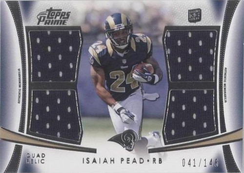 2012 Topps Prime Isaiah Pead #QR-IP