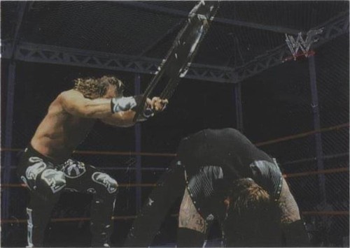 2000 Comic Images WWF No Mercy - Shawn Michaels Undertaker #55