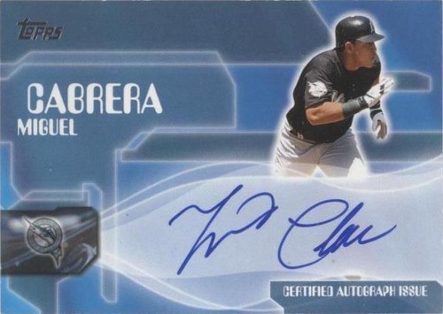 2005 Topps - Miguel Cabrera #TA-MC