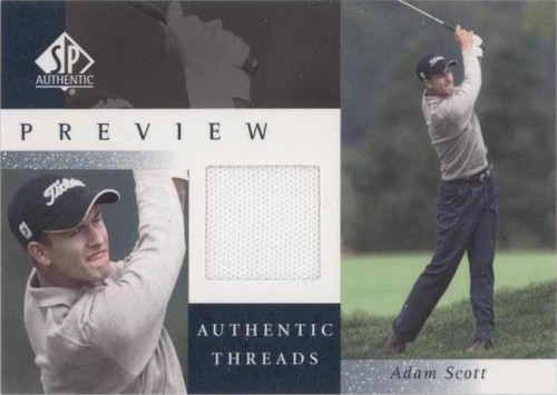 2001 SP Authentic Preview - Adam Scott #AS-AT