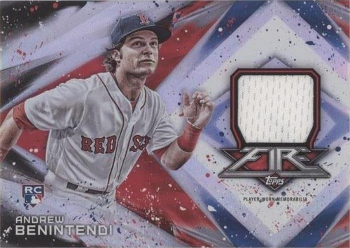 2017 Topps Fire - Andrew Benintendi #FR-AB