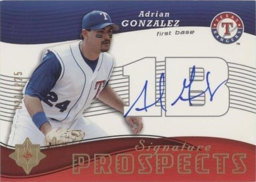 2005 Ultimate Signature Edition - Adrian Gonzalez #101