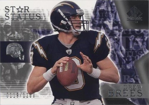 2003 SP Authentic Drew Brees #124