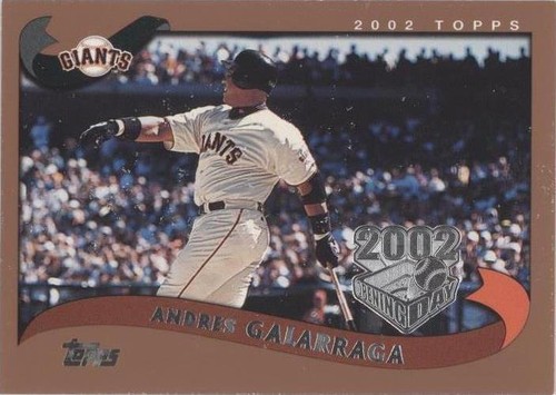 2002 Topps Opening Day - Andres Galarraga #129