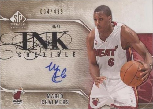 2009-10 SP Signature Edition - Mario Chalmers #I-MC