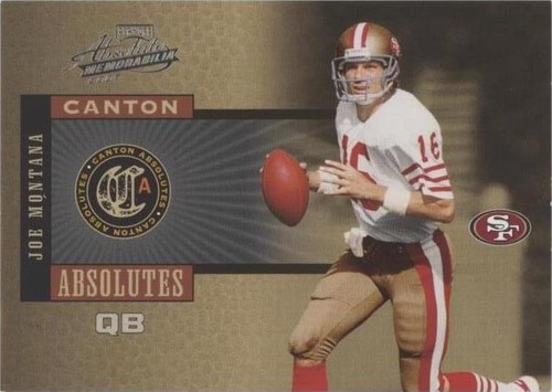 2005 Playoff Absolute Memorabilia Joe Montana #CA-11