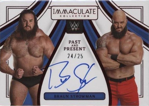 2023 Panini Immaculate Collection WWE - Braun Strowman #PP-BRT