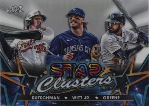 2023 Topps Cosmic Chrome - Adley Rutschman Bobby Witt Jr. Riley Greene #SC-6