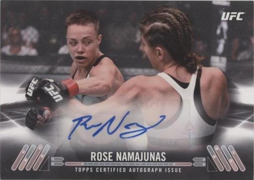 2017 Topps UFC Knockout - Rose Namajunas #KA-RN