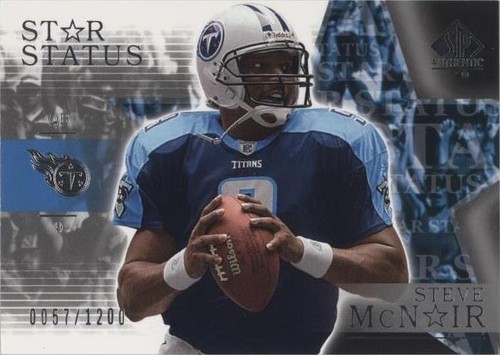 2003 SP Authentic Steve McNair #133
