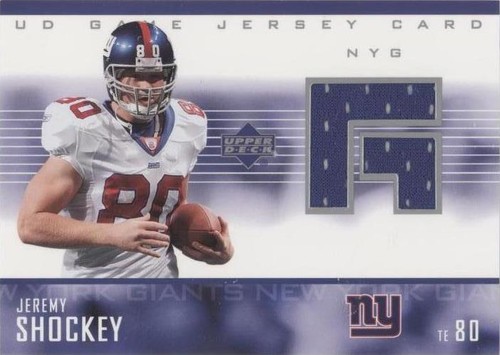 2003 Upper Deck Jeremy Shockey #GJ-JS