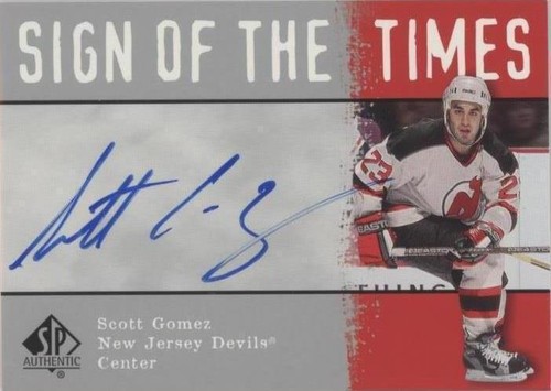 2000-01 SP Authentic - Scott Gomez #SG