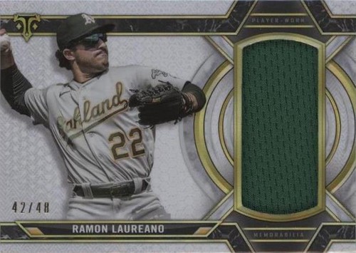 2021 Topps Triple Threads - Ramon Laureano #SJR-RLA