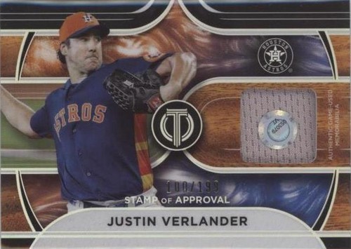 2022 Topps Tribute - Justin Verlander #SOA-JVE