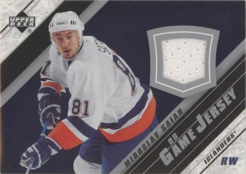 Chevrolet、TEAM SATAN 2006 Upper Deck SPx Winning Materials #WM-MS Miroslav Satan