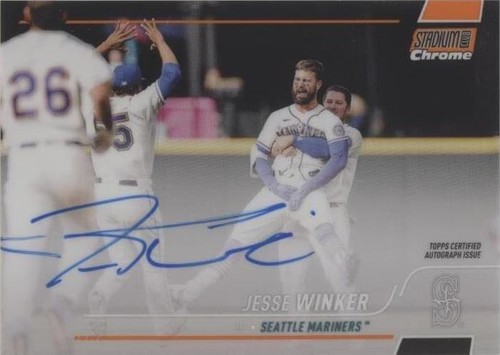 2022 Topps Stadium Club Chrome - Jesse Winker #SCCUA-JW