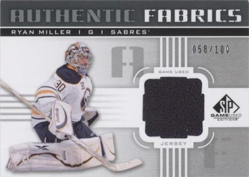 2011-12 SP Game Used Edition - Ryan Miller #AF-RM
