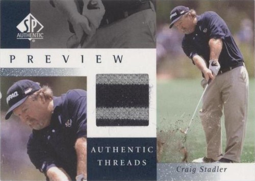 2001 SP Authentic Preview - Craig Stadler #ST-AT