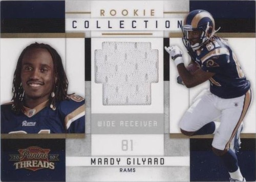 2010 Panini Threads Mardy Gilyard #24