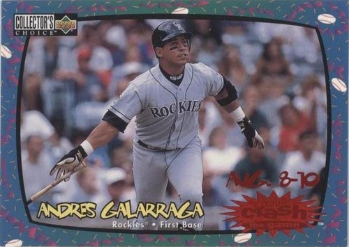 1997 Upper Deck Collector's Choice - Andres Galarraga #CG16