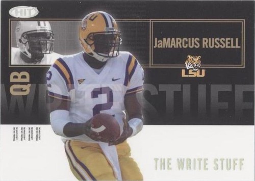 2007 SAGE Hit JaMarcus Russell #13