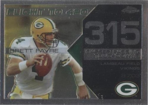 2008 Topps Chrome Brett Favre #BFC-315