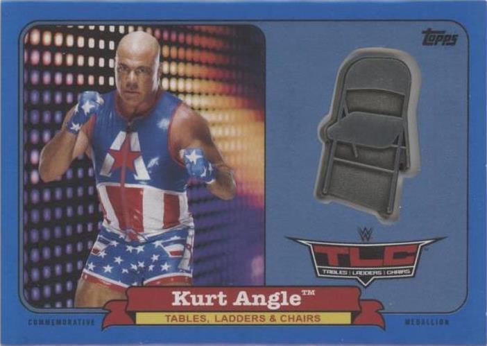 2018 Topps Heritage WWE - Kurt Angle #CTM-KA
