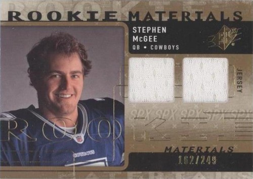 2009 SPx Stephen McGee #RM-SM