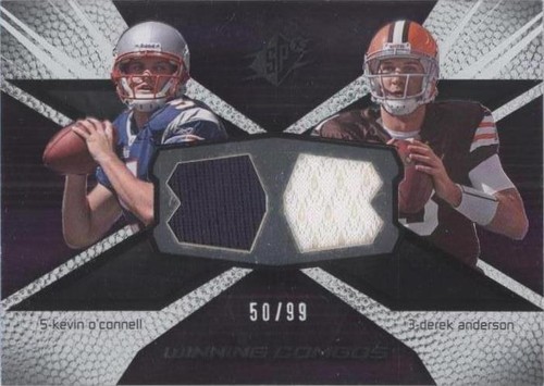 2008 SPx Derek Anderson Kevin O'Connell #WC5