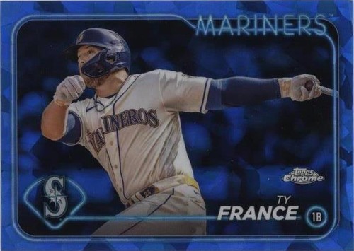2024 Topps Chrome Sapphire Edition - Ty France #611