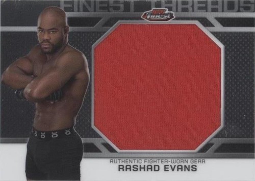2013 Topps Finest UFC - Rashad Evans #JFT-RE