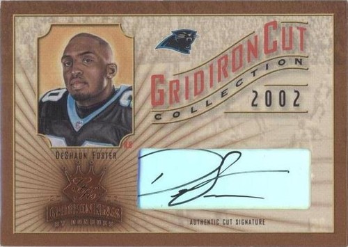 2002 Donruss Gridiron Kings DeShaun Foster #GC-33