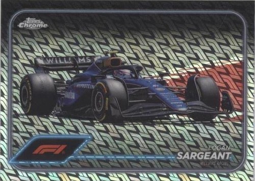 2024 Topps Chrome Formula 1 Logofractor Edition - Logan Sargeant #92