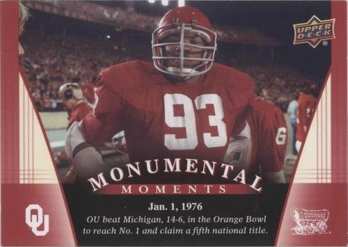 2011 Upper Deck University of Oklahoma Lee Roy Selmon #83