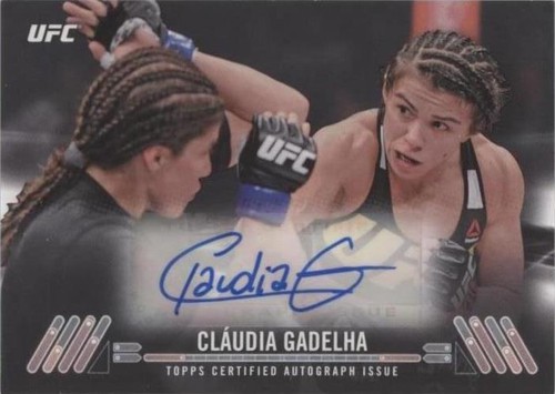 2017 Topps UFC Knockout - Claudia Gadelha #KA-CG